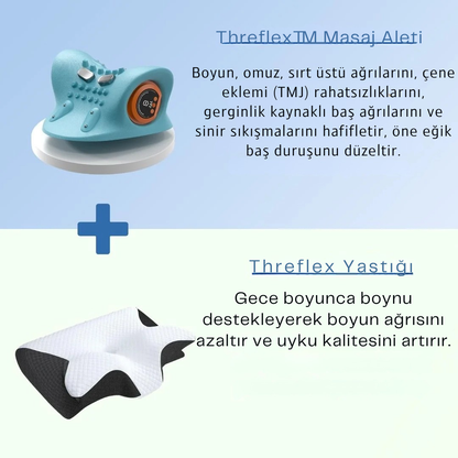TheraFlex™ – 4’ü 1 Arada Boyun Terapi ve Masaj Cihazı