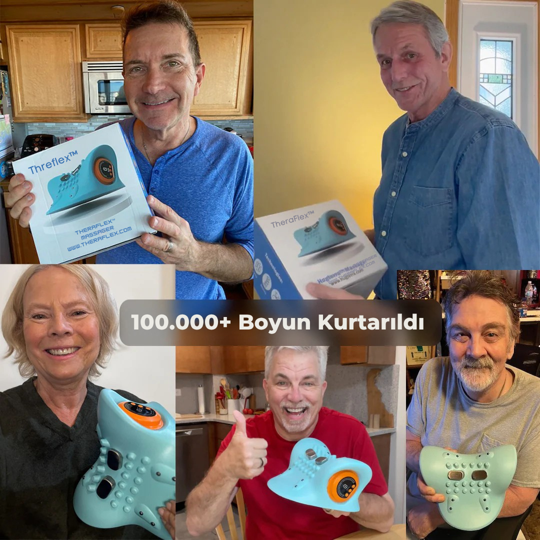 TheraFlex™ – 4’ü 1 Arada Boyun Terapi ve Masaj Cihazı
