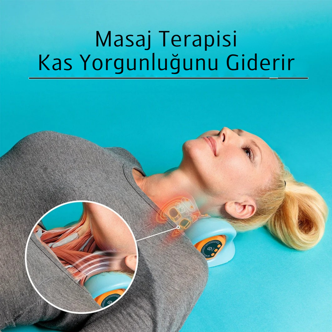 TheraFlex™ – 4’ü 1 Arada Boyun Terapi ve Masaj Cihazı